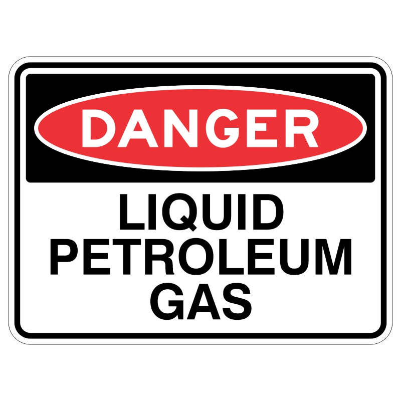 This sign keeps us safe from a very dangerous gas that can hurt us if we don't follow the rules. The shiny coating makes sure the sign doesn't get damaged easily.