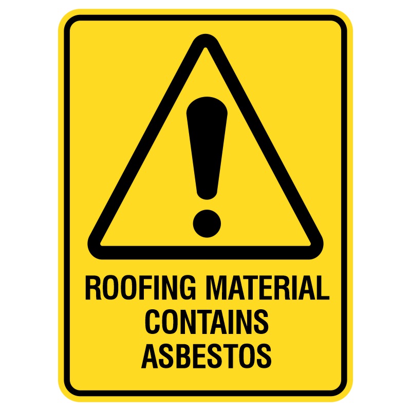 We have durable metal signs alerting people to the presence of asbestos in roofs. These weather-resistant signs ensure long-lasting visibility and promote safety awareness.