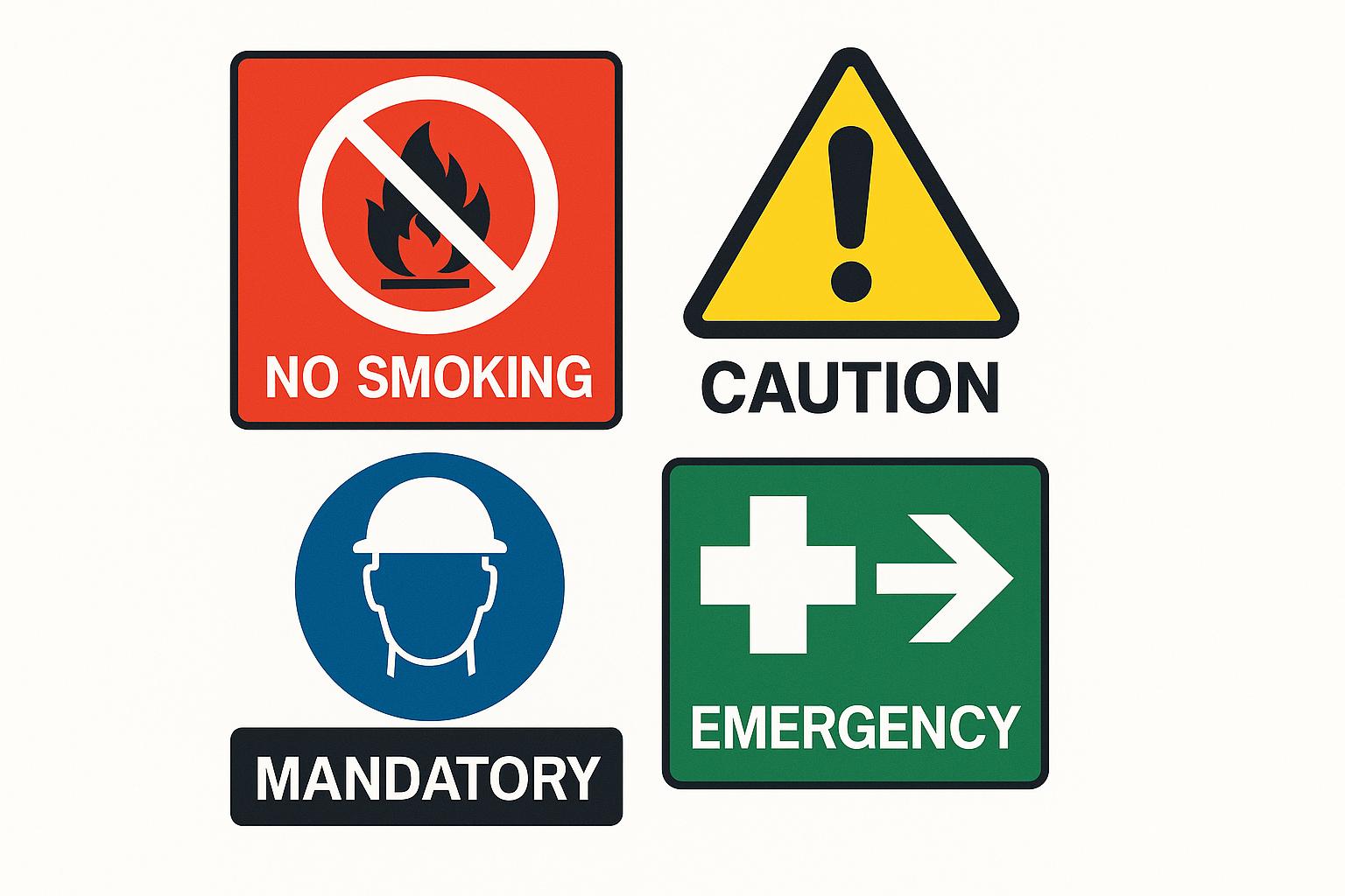AS 1319 Safety Sign Colours Explained | PXP SAFETY
