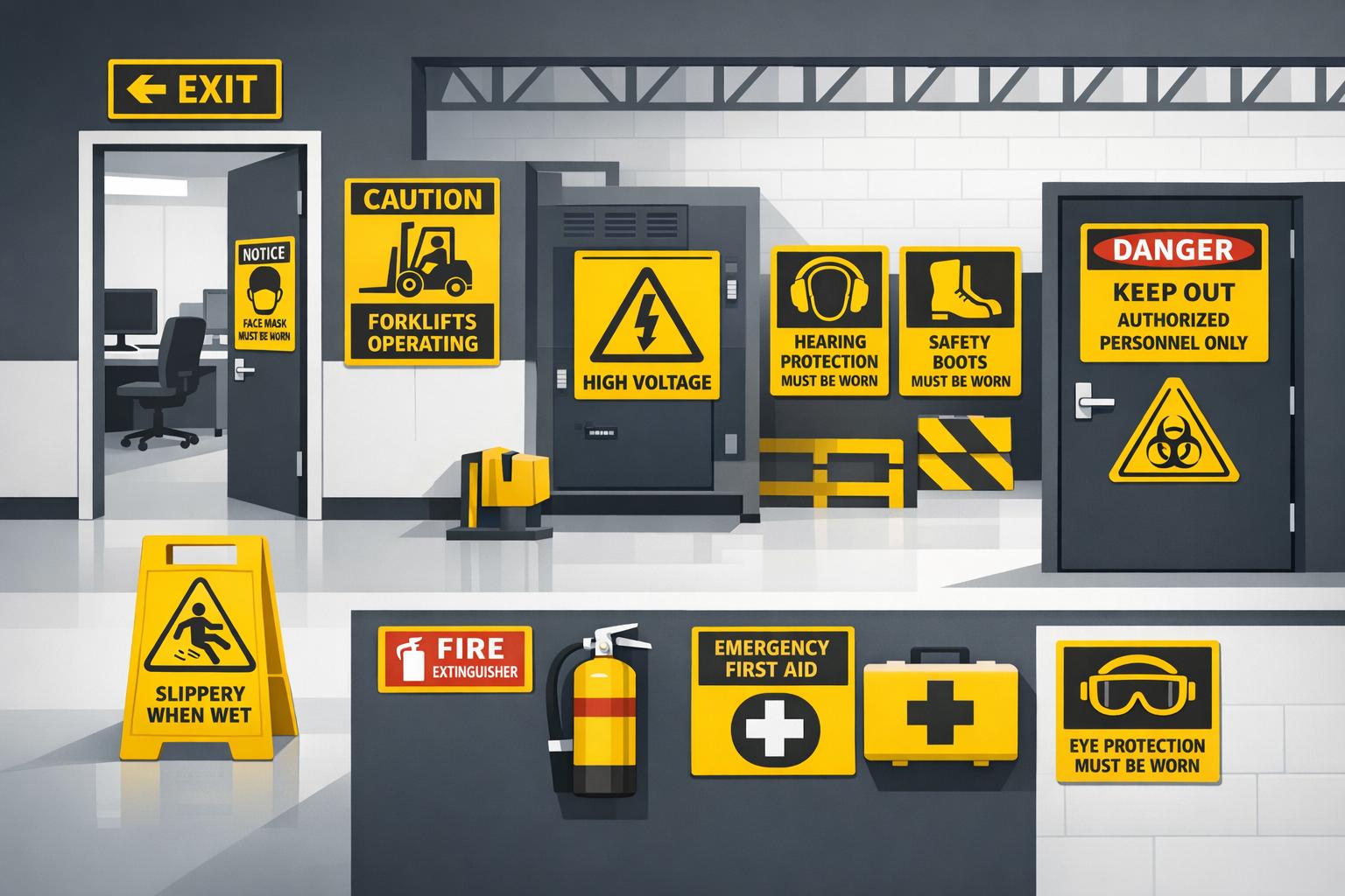Safety Introduction Sign Safety Sign Compliance Guide | PXP SAFETY